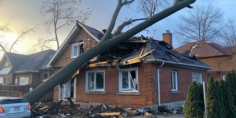 Impact damage